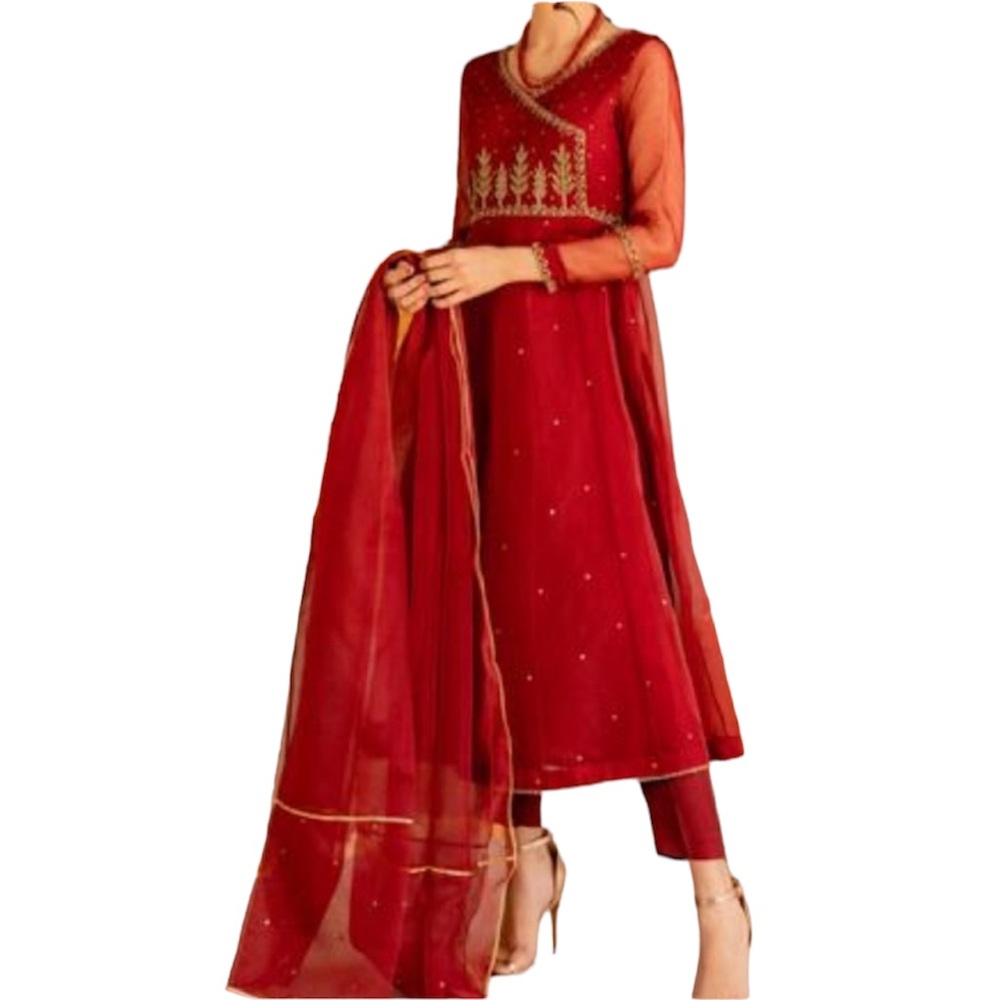 Pakistani Designer Dress 3Pc